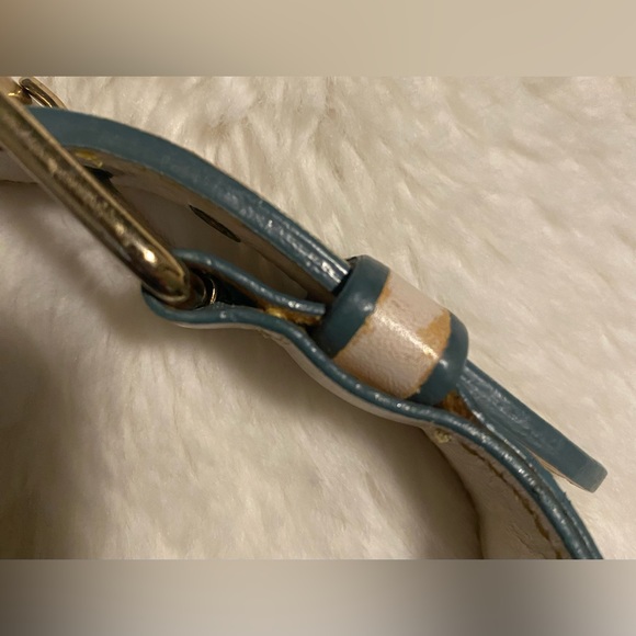 Dooney & Bourke - VINTAGE Y2K Denim Graffiti Paint Splatter Purse - Picture 12 of 14